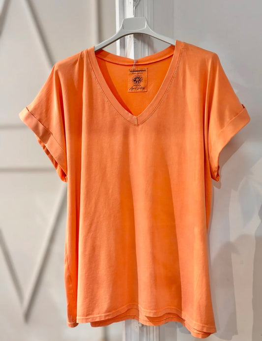 T-shirt Top Orange 🔴 50% rabatt