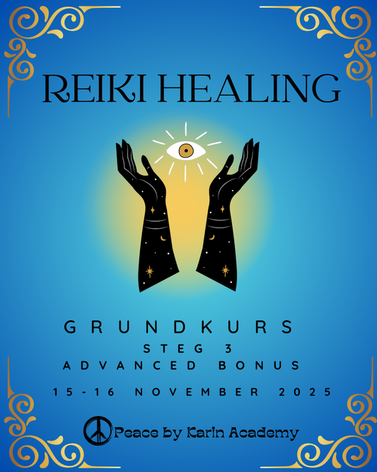 REIKI Healing Grundkurs Steg 3 🪬 15-16 nov 2025