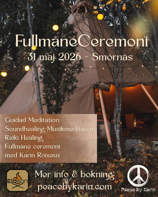 🌕FullmåneCeremoni i Smörnäs 31 Maj 2026