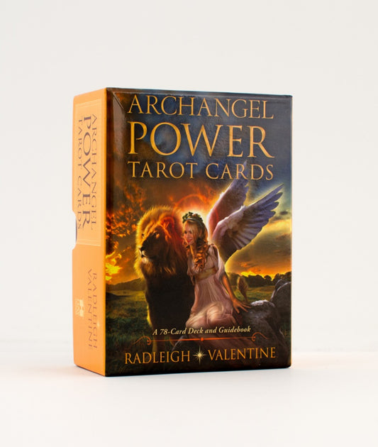 Archangel Power tarot cards - Radleigh Valentine / Visnings exemplar i nyskick.