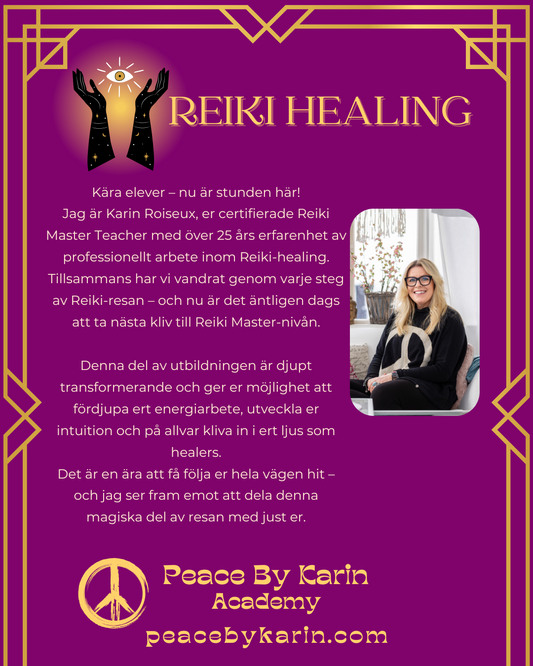 REIKI Healing Grundkurs-Level 4 🌀16-18 januari 2026