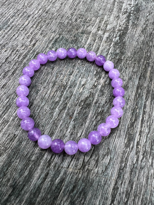 Ametist armband - 8 mm