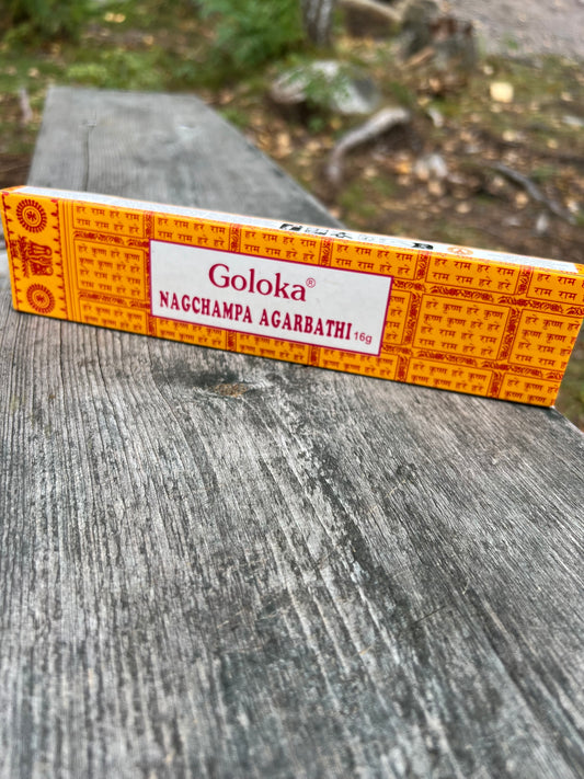 Rökelse - Goloka - Nag Champa Argarbathi
