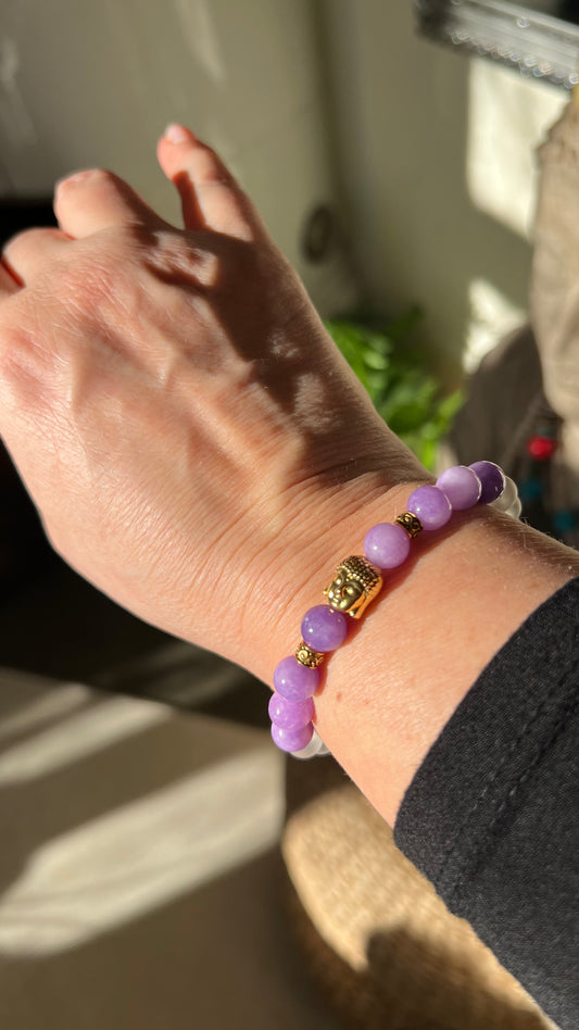 Armband Clarity & Peace – Rening, stillhet & inre klarhet