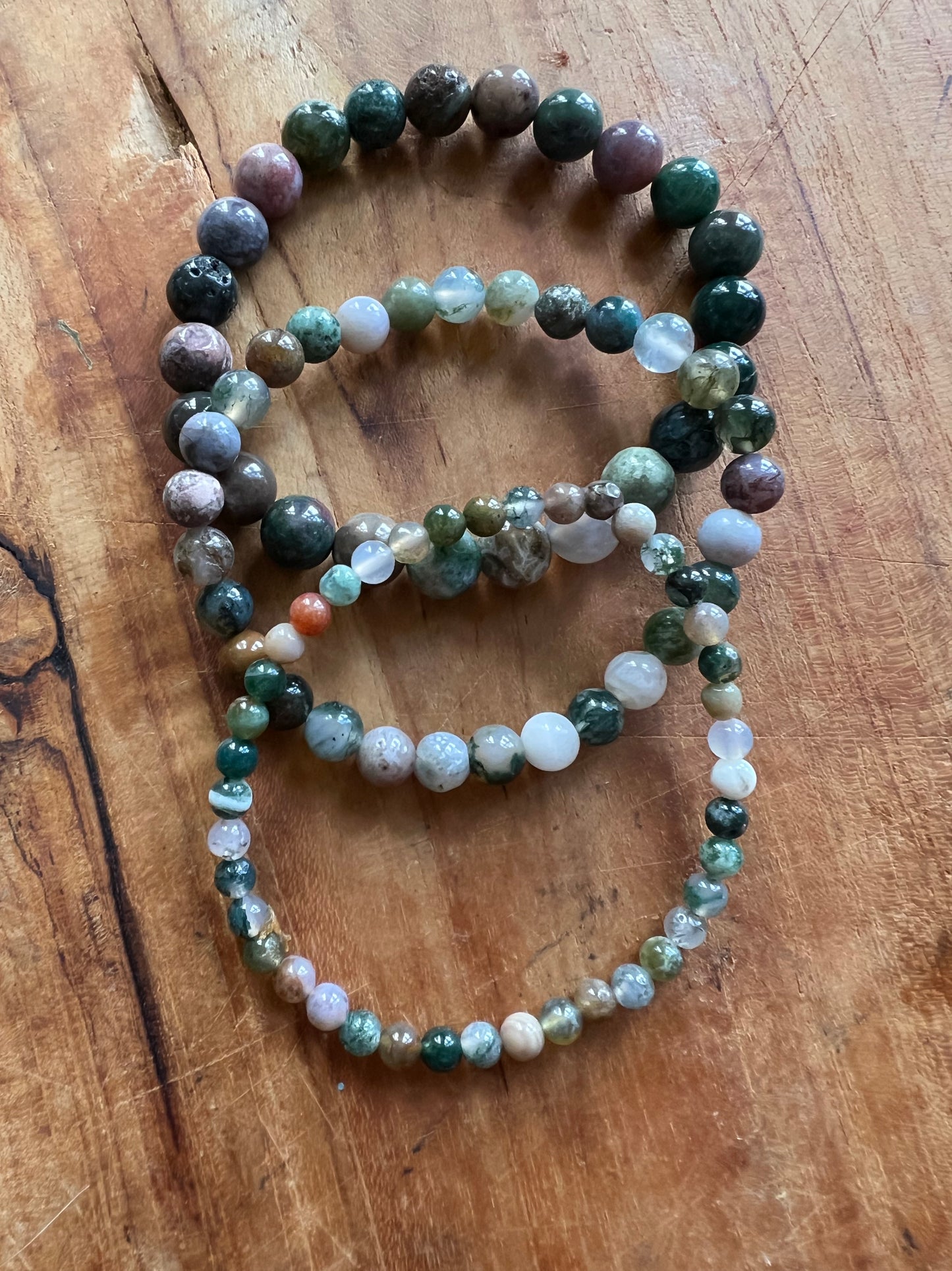 Mossagat armband 8mm