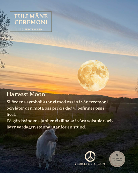 Fullmåneceremoni 26 september - Hästbo Torsåker