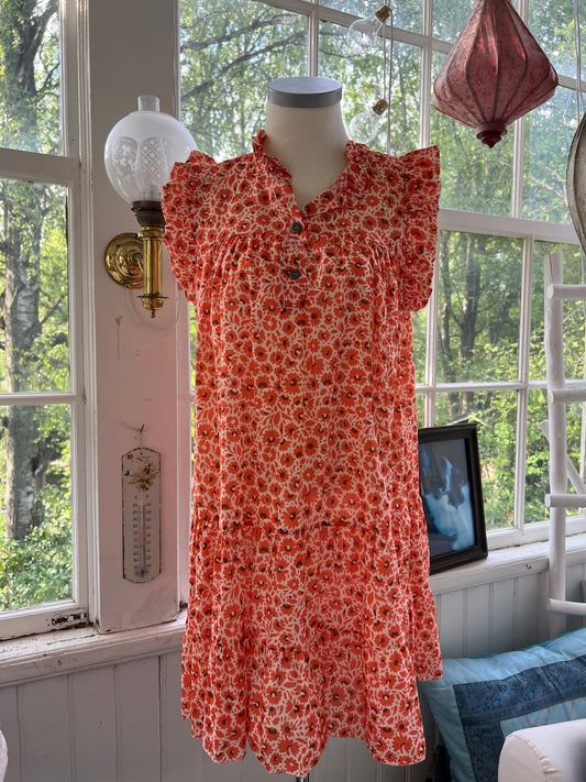 Tunika/Kort klänning Orange Blossom 🔴 50% rabatt