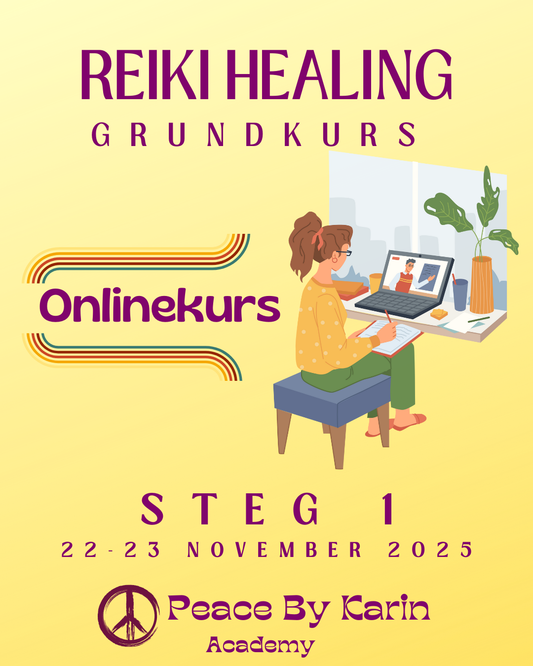REIKI Healing Online Grundkurs-Steg I 👩💻 22-23 november 2025