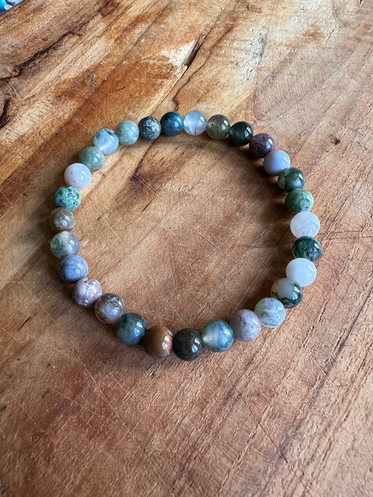 Mossagat armband 6mm