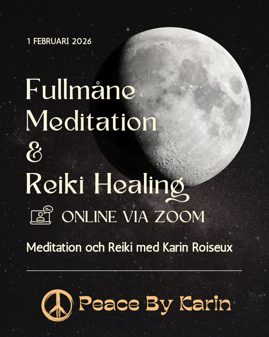 Fullmånemeditation & Reiki Healing med Karin Roiseux