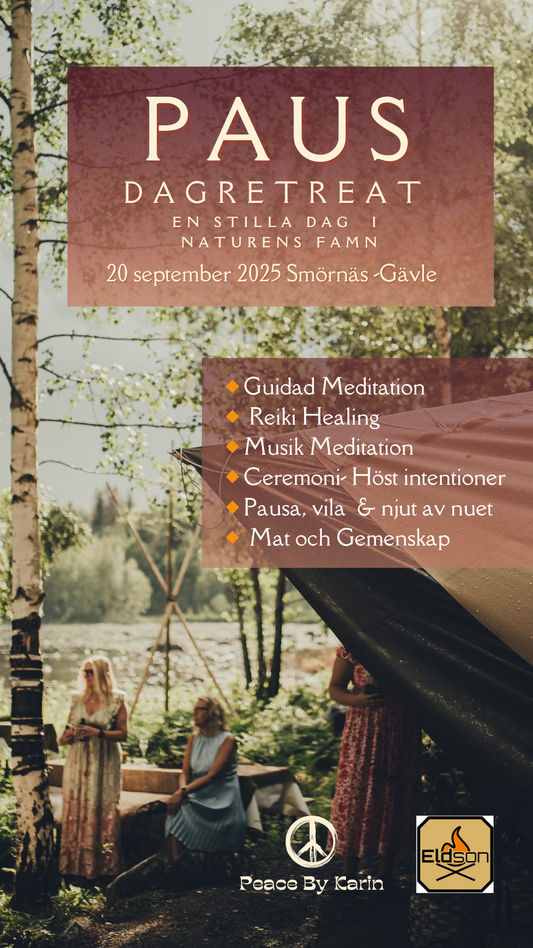 PAUS Dagretreat 20 sept-25 🌿 En stilla dag i naturens famn