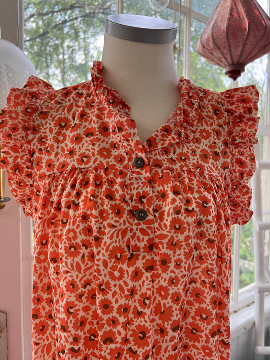 Tunika/Kort klänning Orange Blossom 🔴 50% rabatt