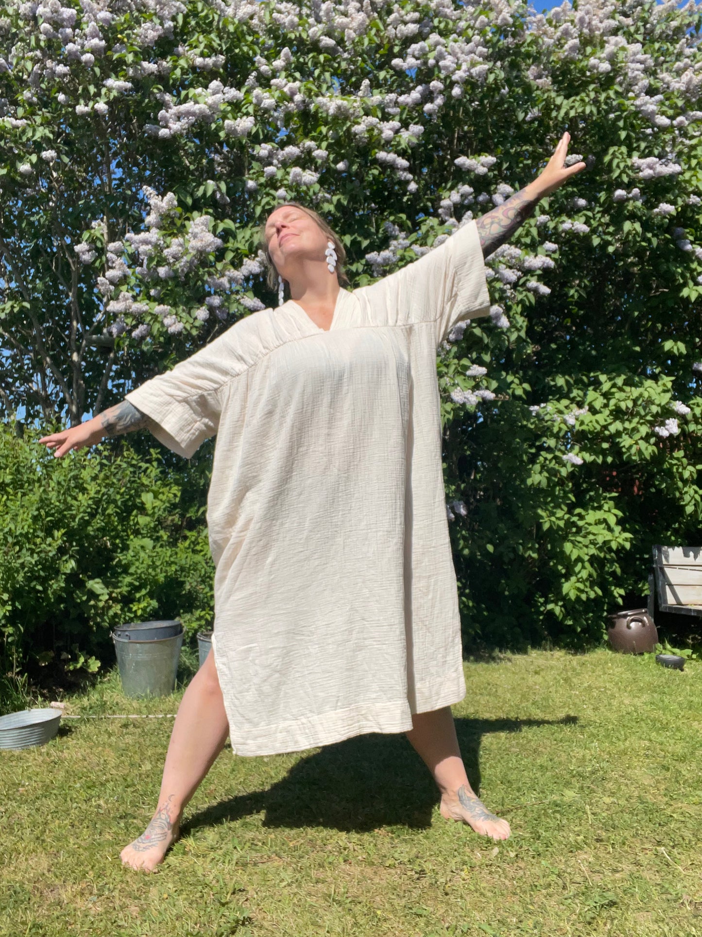Kaftan Irina Naturvit