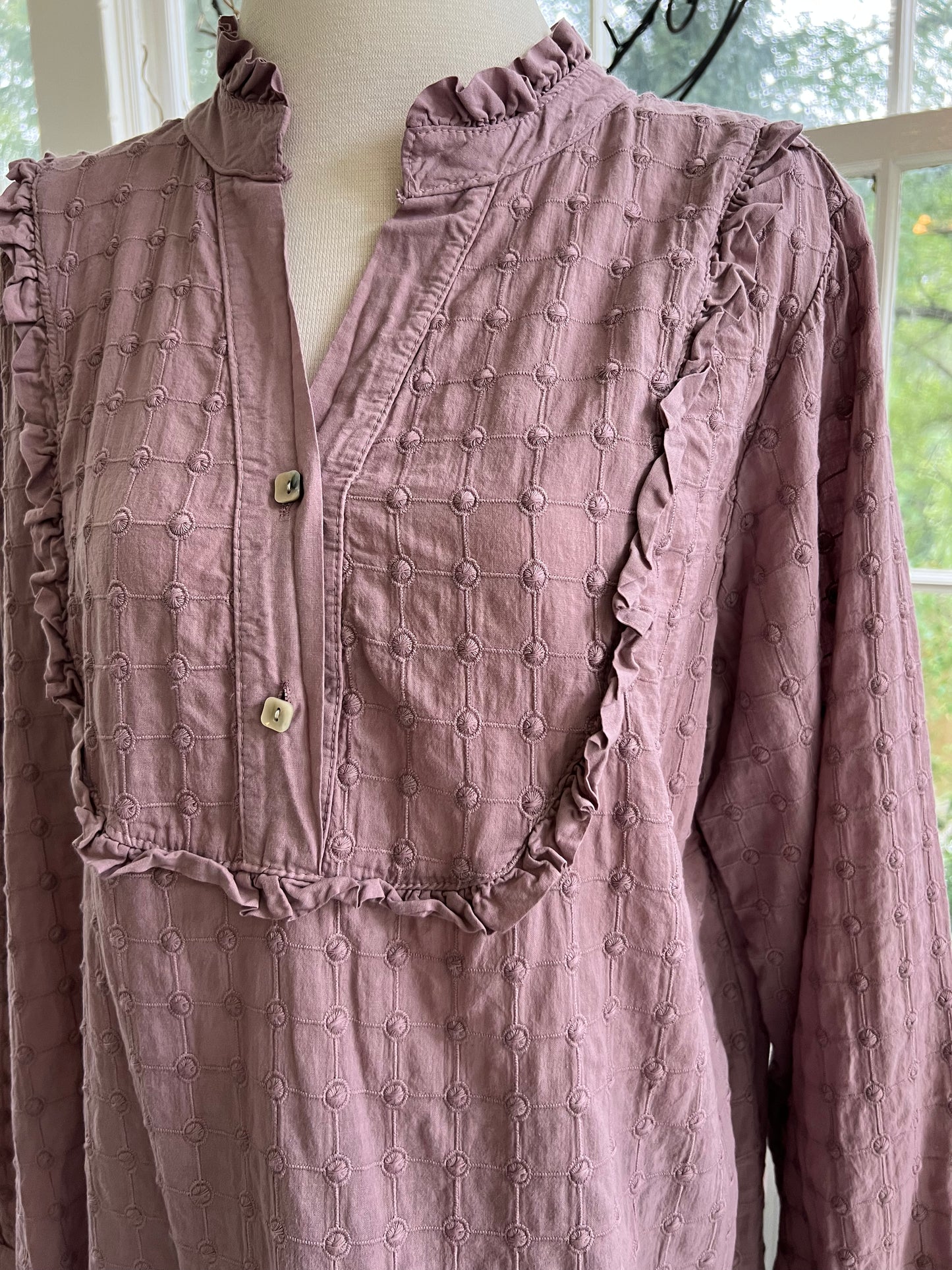 Blus 🔴 50% rabatt - Vintage Rosa - 1 kvar