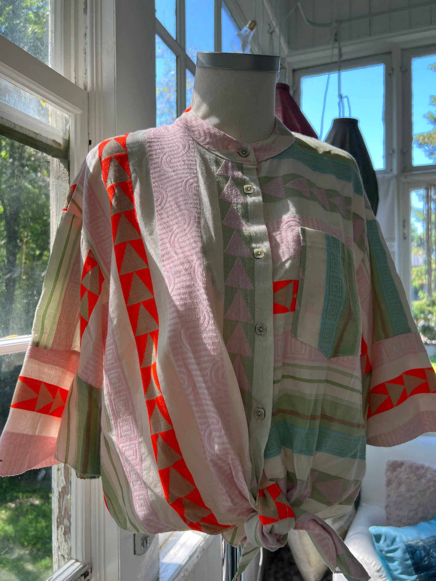 Blus bomull