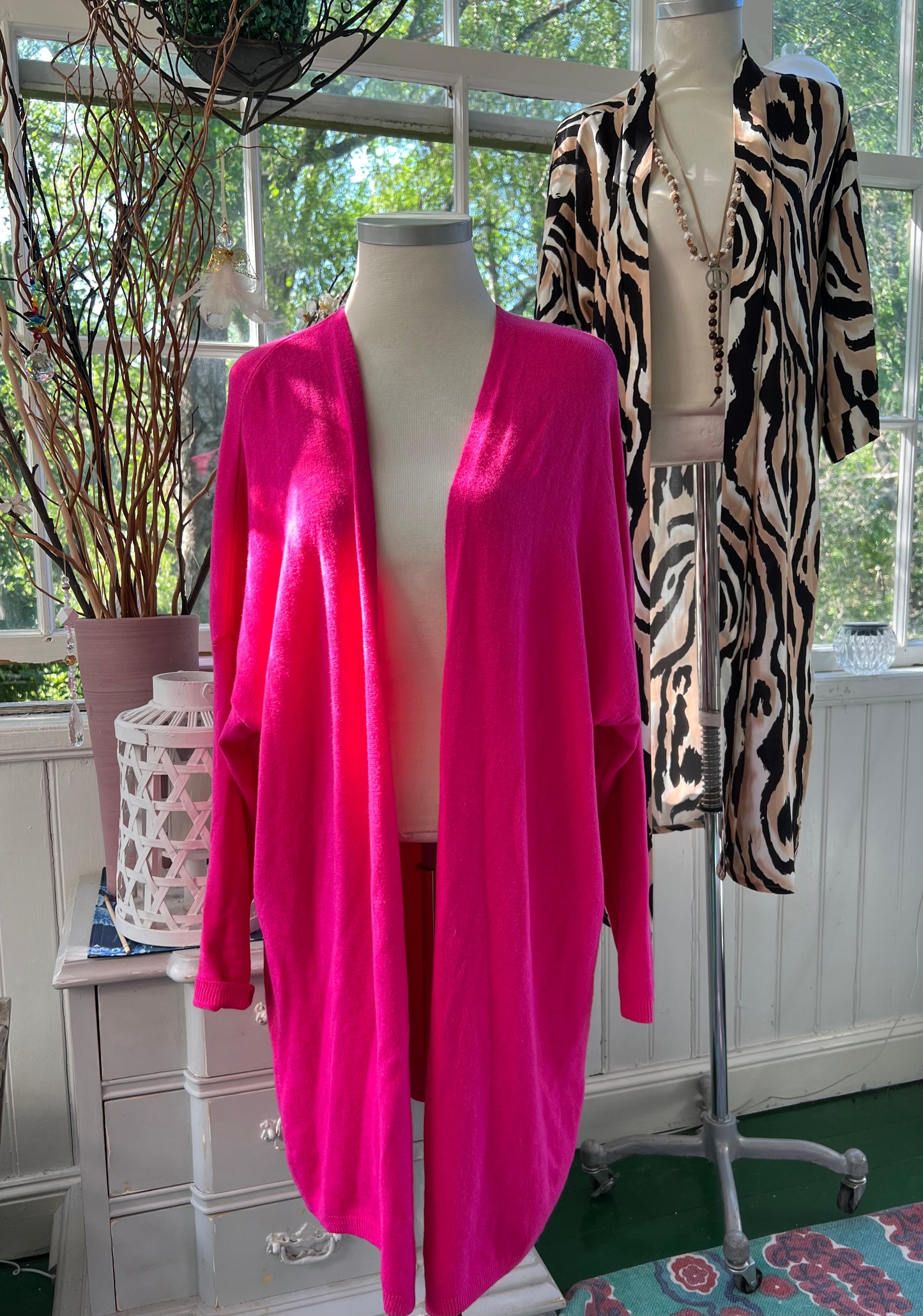 Kofta oversized Cerise