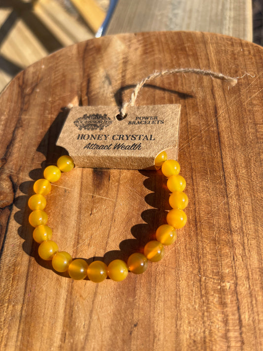 Armband Citrin / Honey Crystal