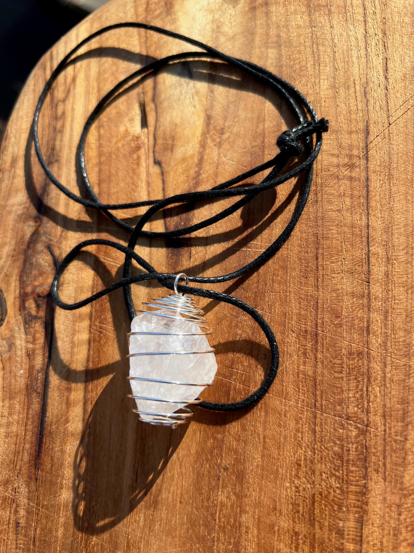 Halsband Rå Kristall