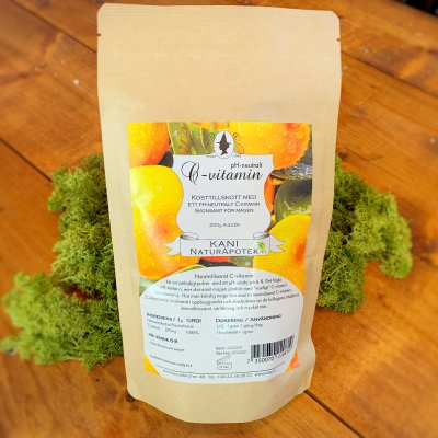 C-vitamin PH neutral, 200 gram