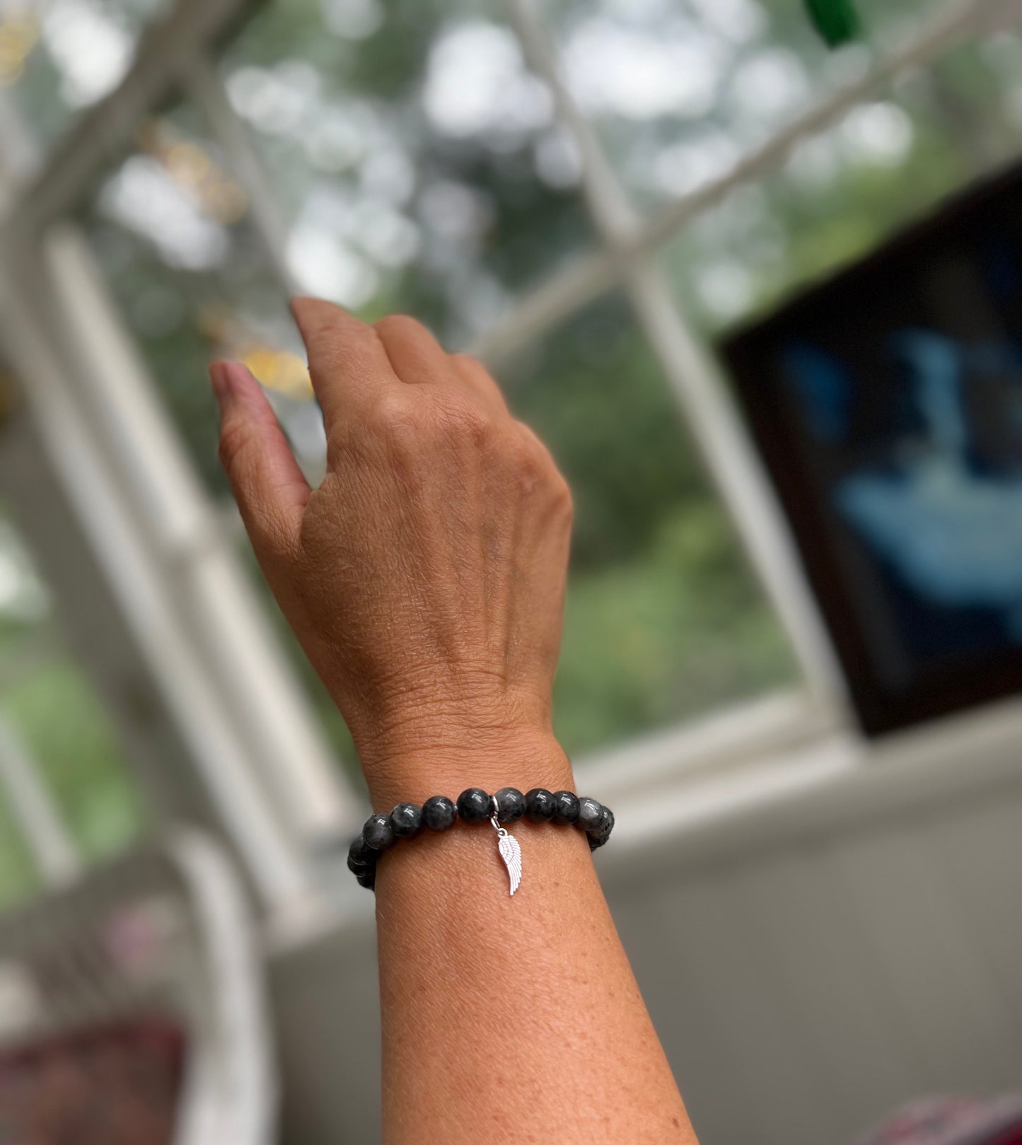 Labradorit armband