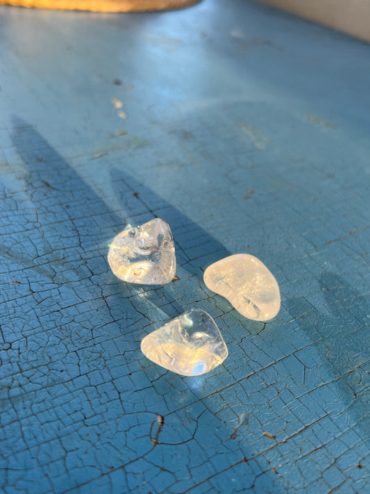 Bergskristall AAA trumlad 2-3 cm