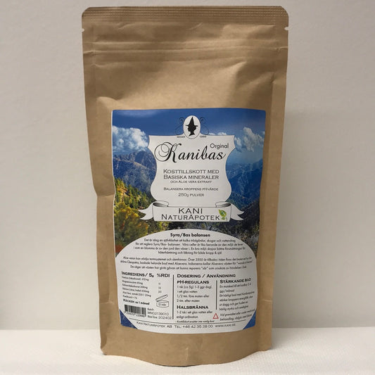 Kanibas - pH mineraler, 250 gram