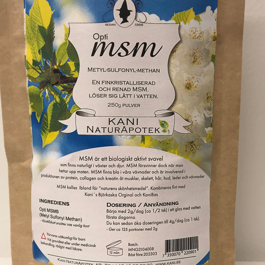 MSM, 250 gram