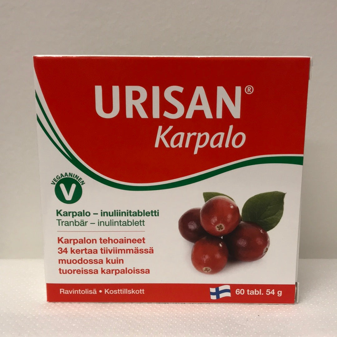 Urisan Tranbär-Inulin 60 tabletter