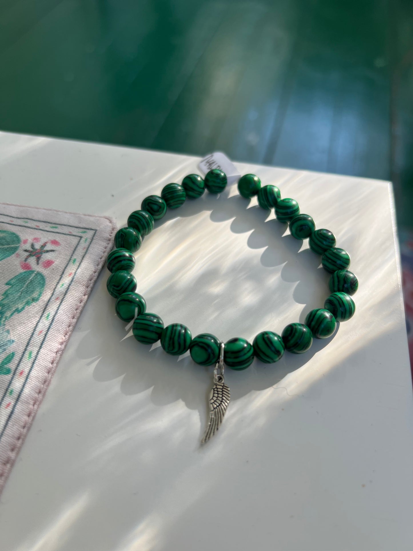 Malakit armband -Angelwing