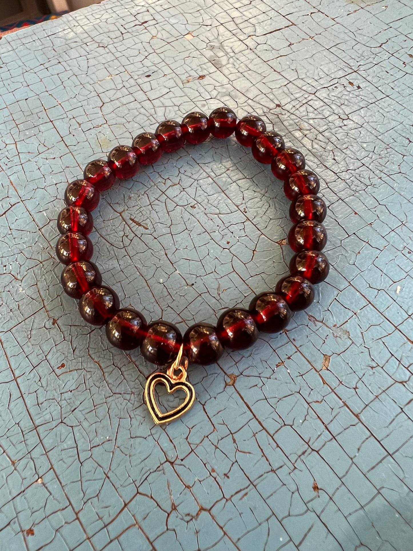 Granat armband
