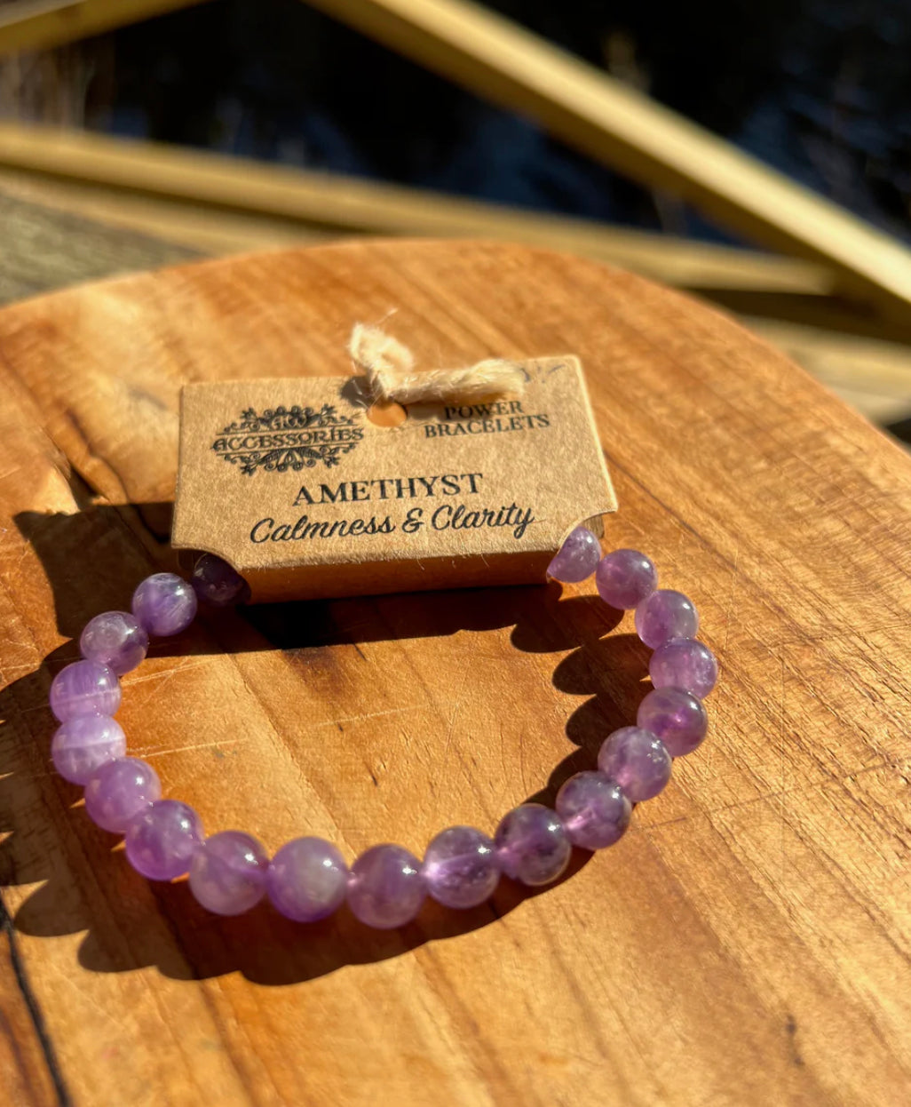 Ametist armband