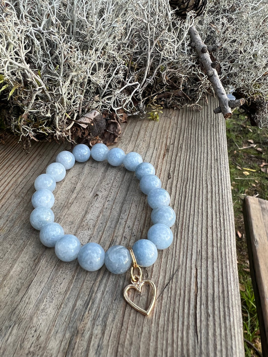 Angelit - heart armband
