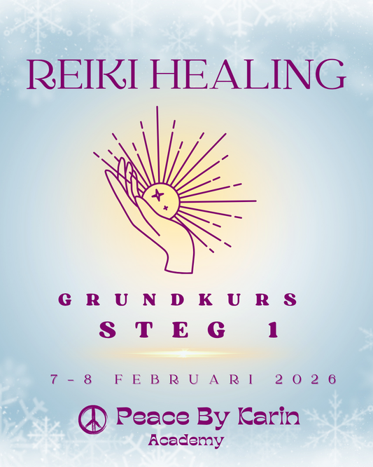 REIKI Healing Grundkurs-Steg I ❄️ 7-8 februari 2026