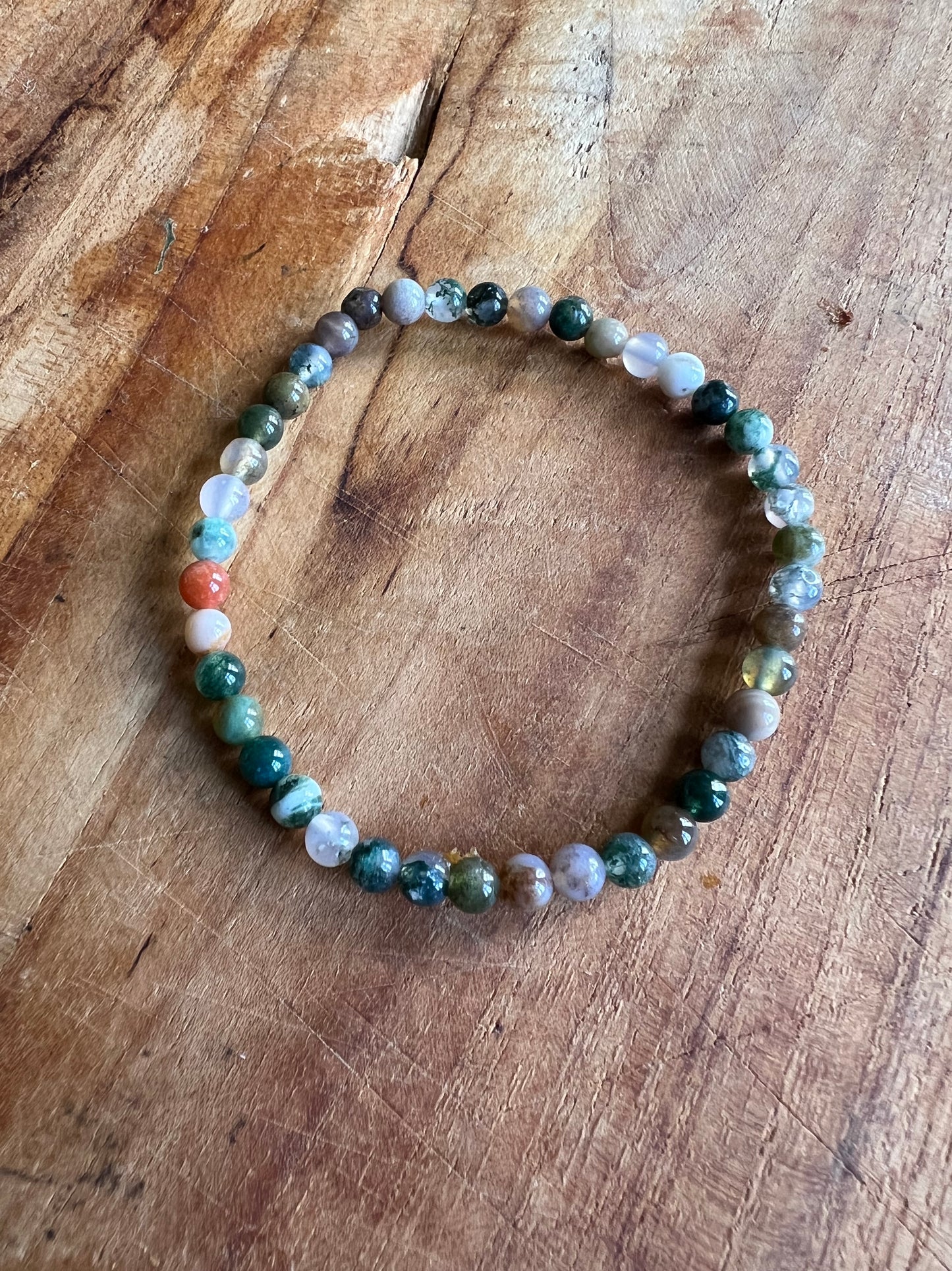 Mossagat armband 4mm