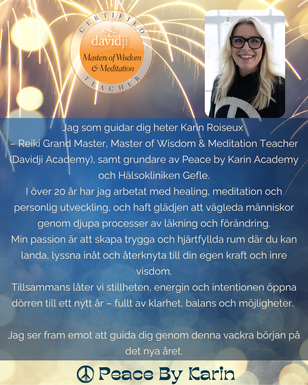 NyårsRitual Online med Karin Roiseux
