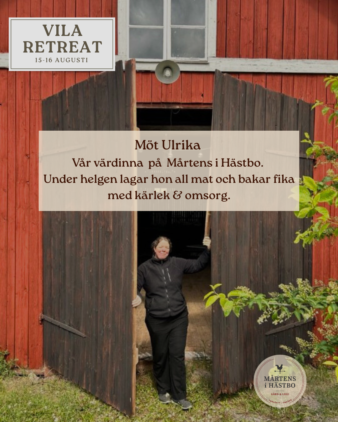 VILA Retreat 🌞 15-16 augusti 2026