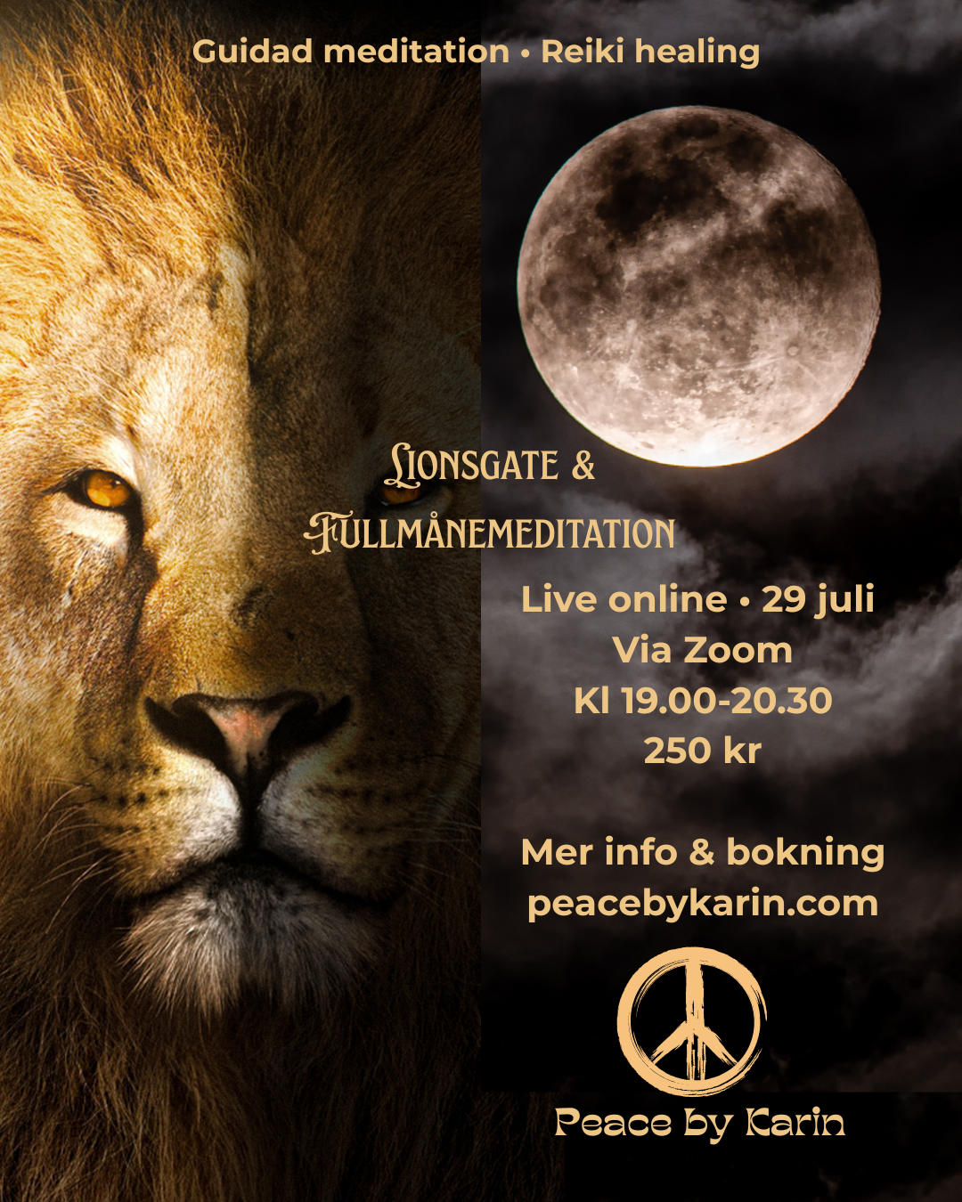 Lionsgate Portal & Fullmånemeditation - online