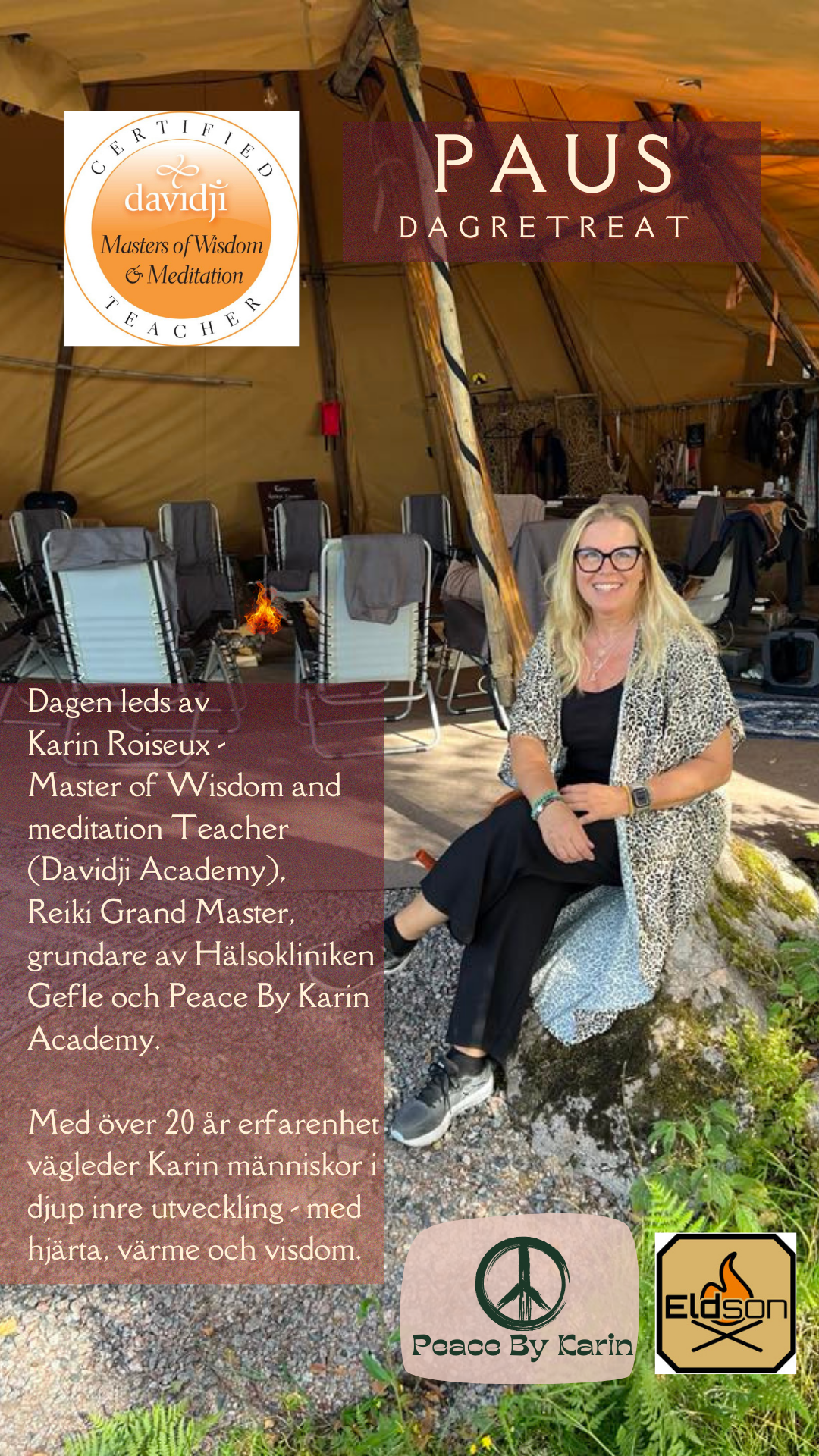 PAUS Dagretreat 20 sept-25 🌿 En stilla dag i naturens famn