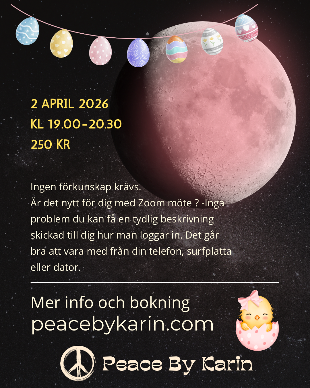 Fullmånemeditation & Reiki Healing med Karin Roiseux 🧚🏻 2 April 2026