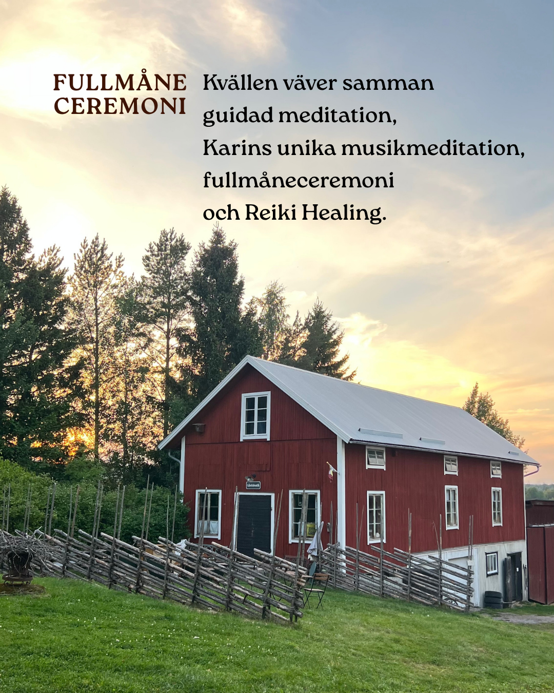 Fullmåneceremoni 26 september - Hästbo Torsåker