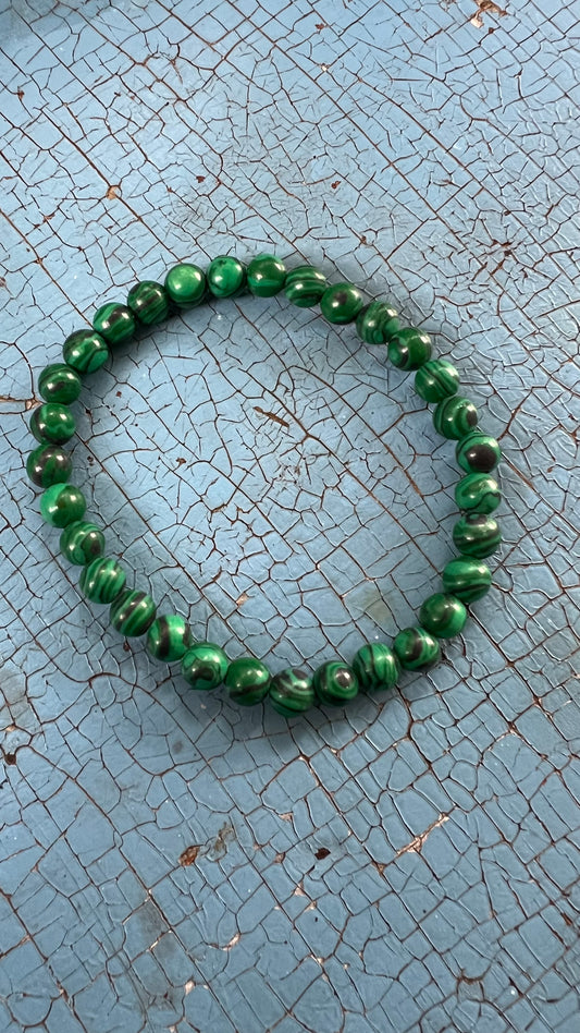 Malakit armband - 6 mm