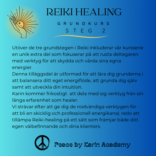 REIKI Healing Grundkurs Steg 3