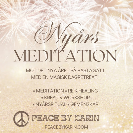 Nyårsmeditation Dagretreat - inför 2025 💫