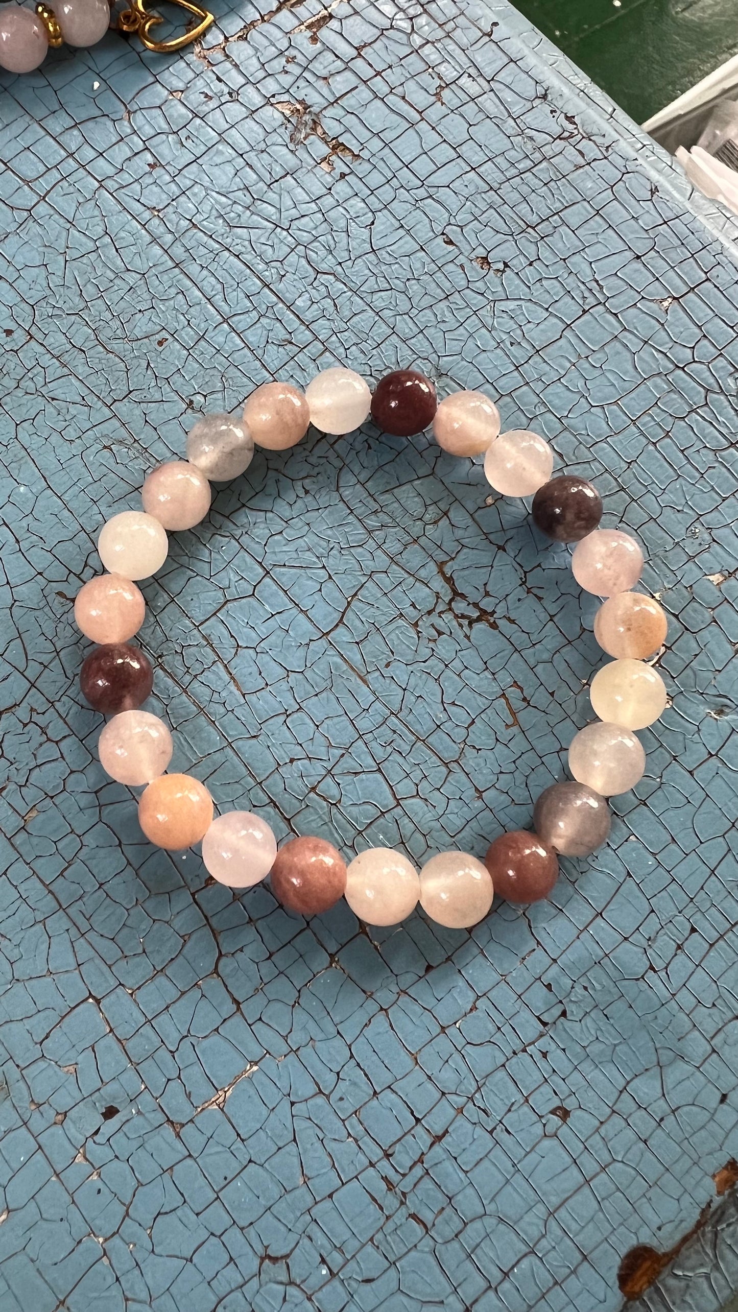 Månsten armband 8 mm