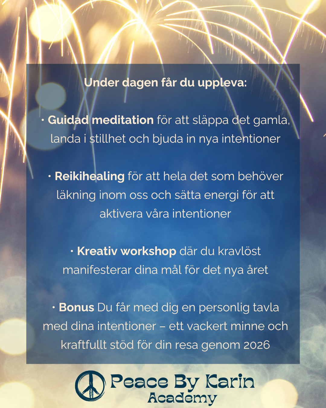 NyårsRitual Online med Karin Roiseux