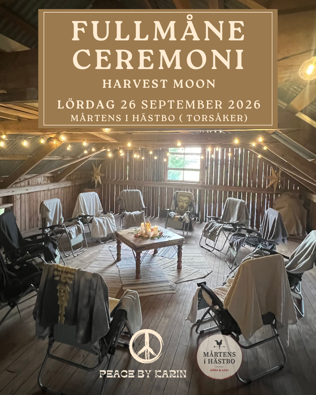 Fullmåneceremoni 26 september - Hästbo Torsåker