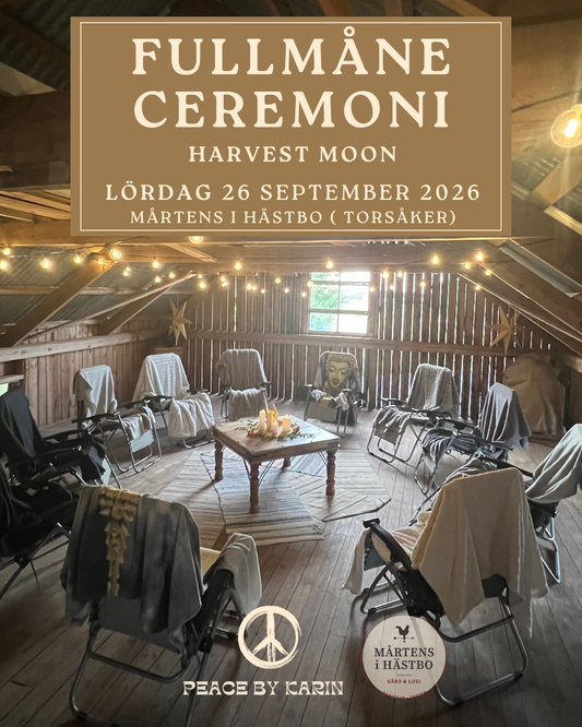 Fullmåneceremoni 26 september - Hästbo Torsåker