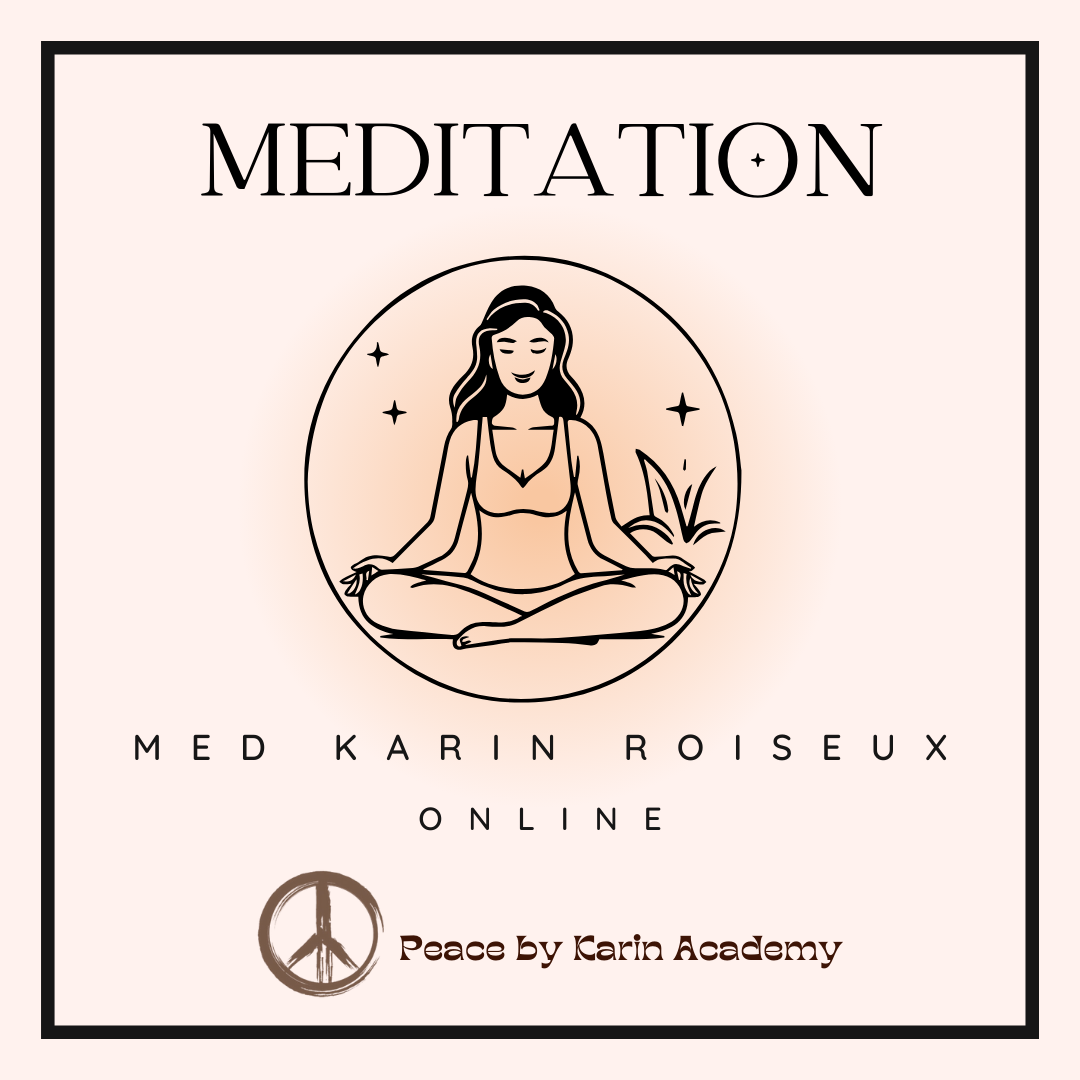 Meditation online med Karin Roiseux - 🎈Nytt datum kommer snart !