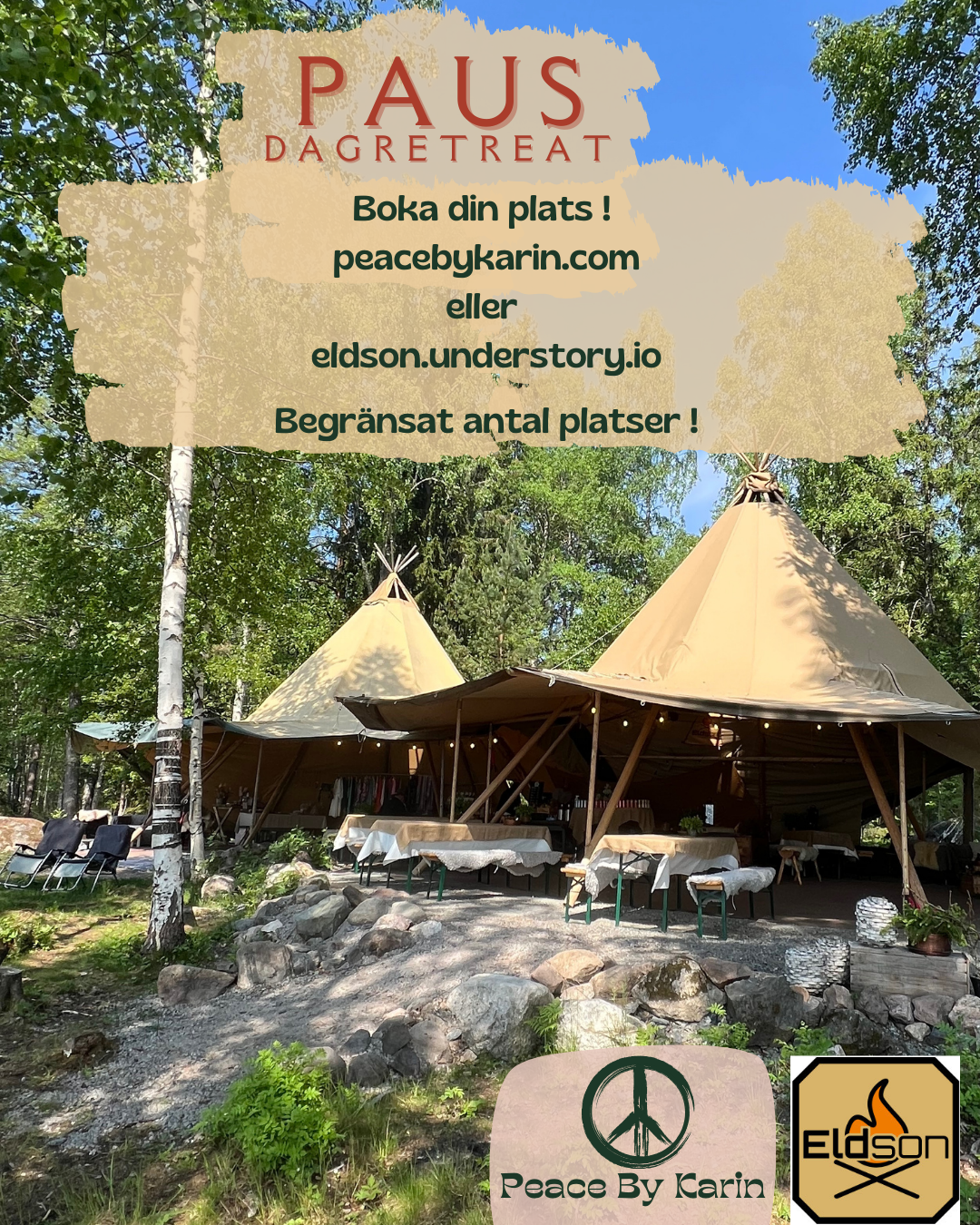 PAUS Dagretreat 20/9-25 🌿 En stilla dag i naturens famn