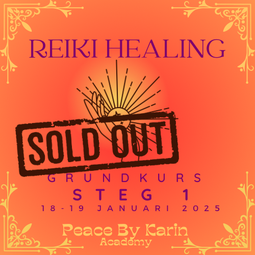 REIKI Healing Grundkurs-Steg I 🪷 18-19 januari 2025